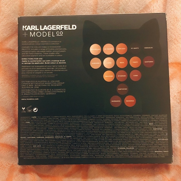 Karl Lagerfeld eyeshadow palette - Picture 4 of 5
